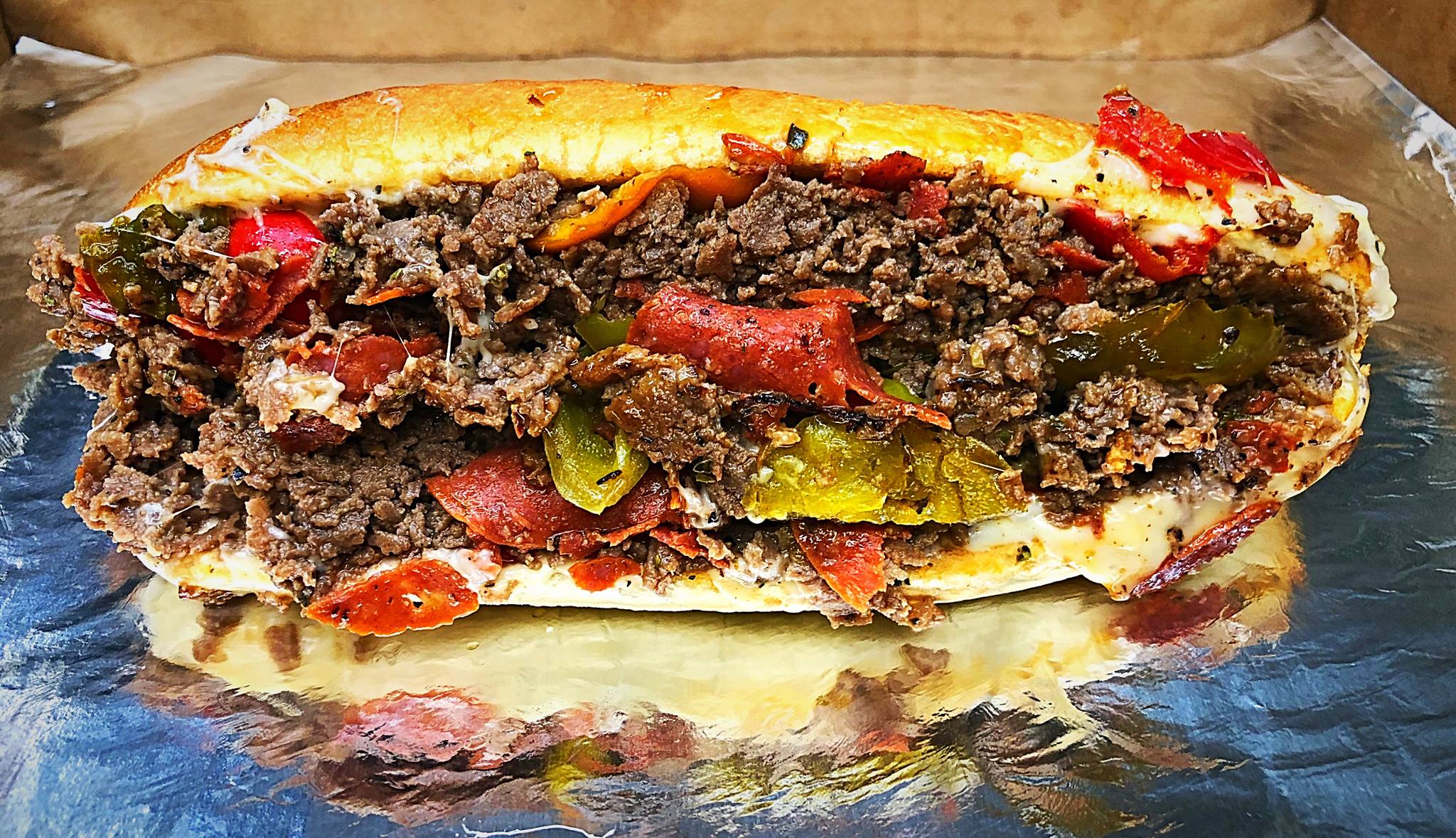 Straight Outta Philly Steak Sandwich