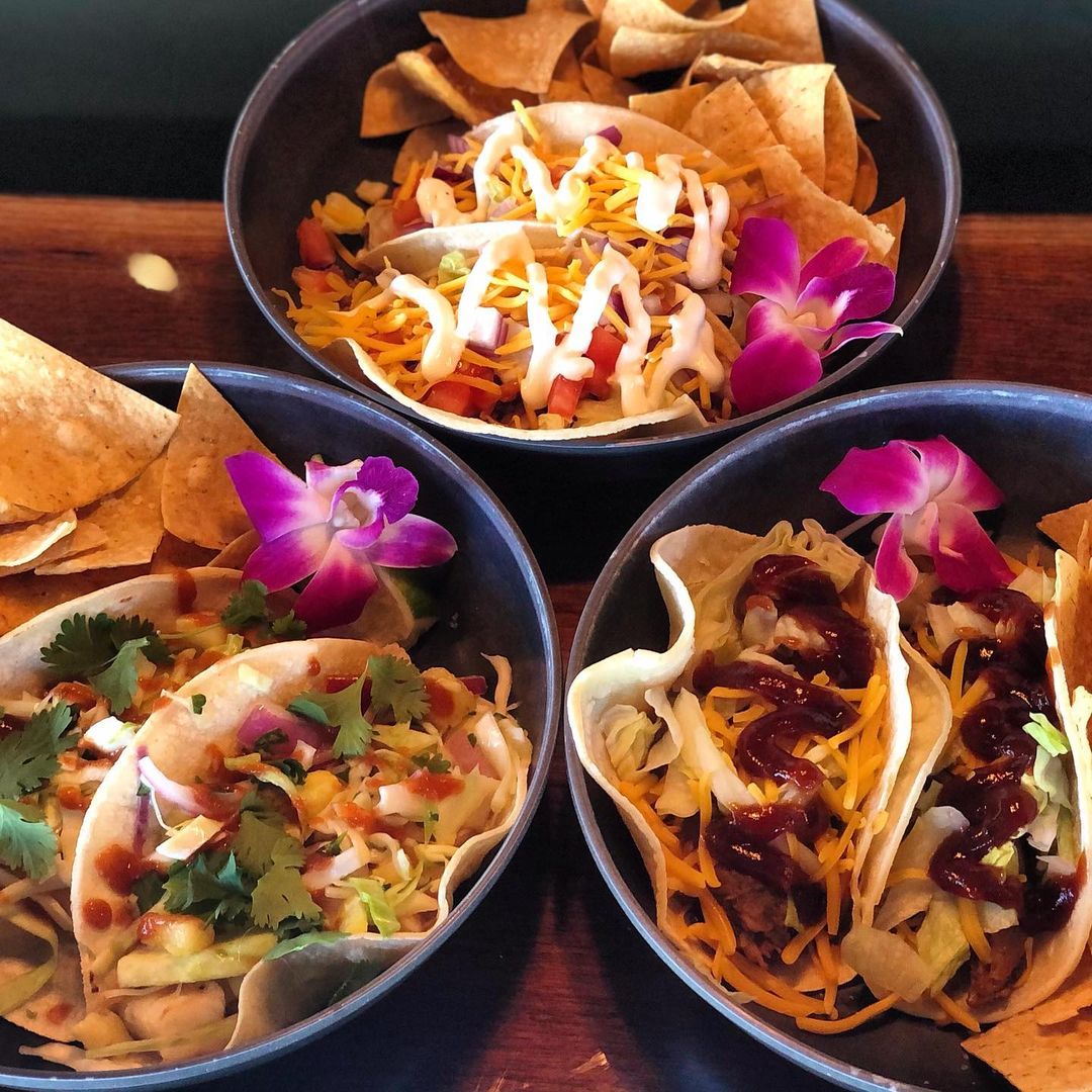 Tropics Cocktail Bar Tacos
