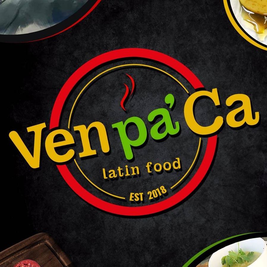 Ven Pa Ca Latin Food Logo