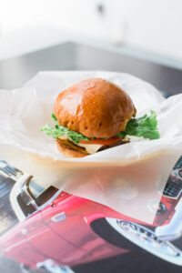burger at the burger place