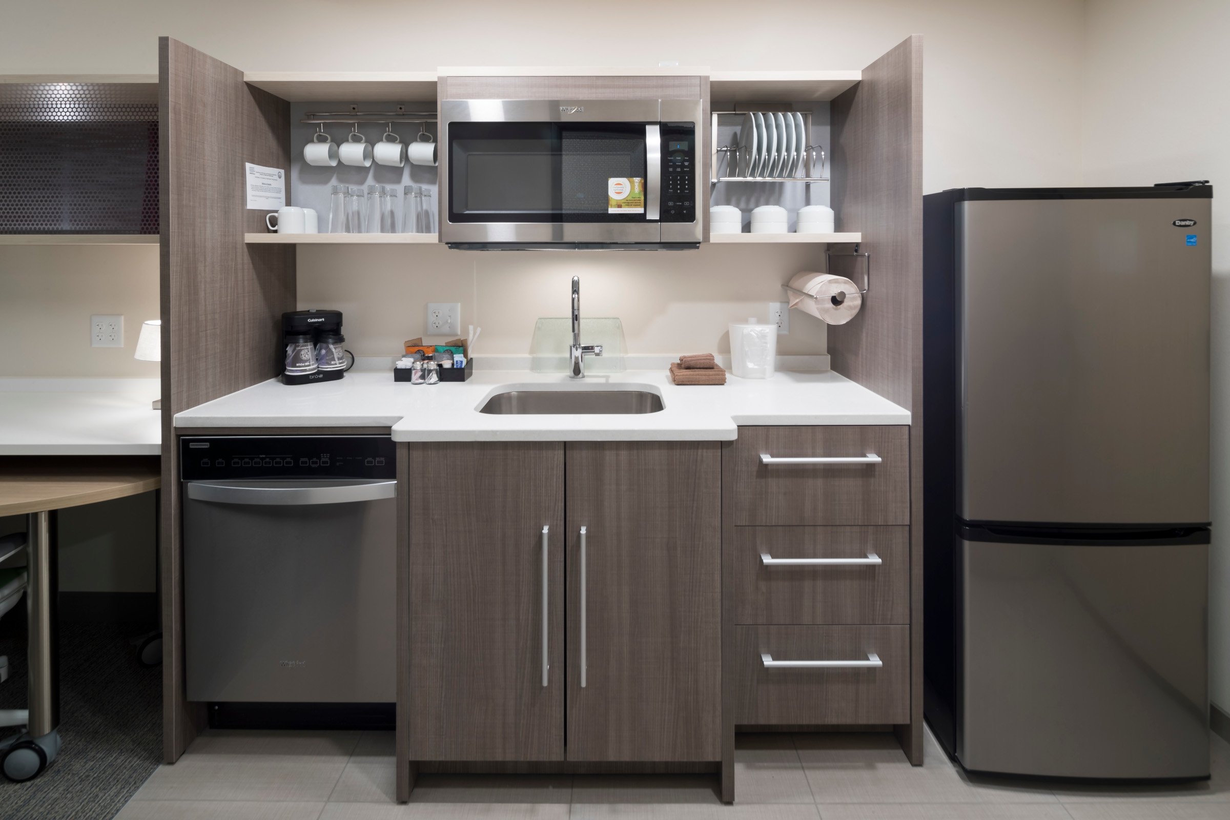 Home2Suites Cape Canaveral Kitchen Area