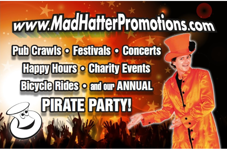 Mad Hatter Productions Flyer