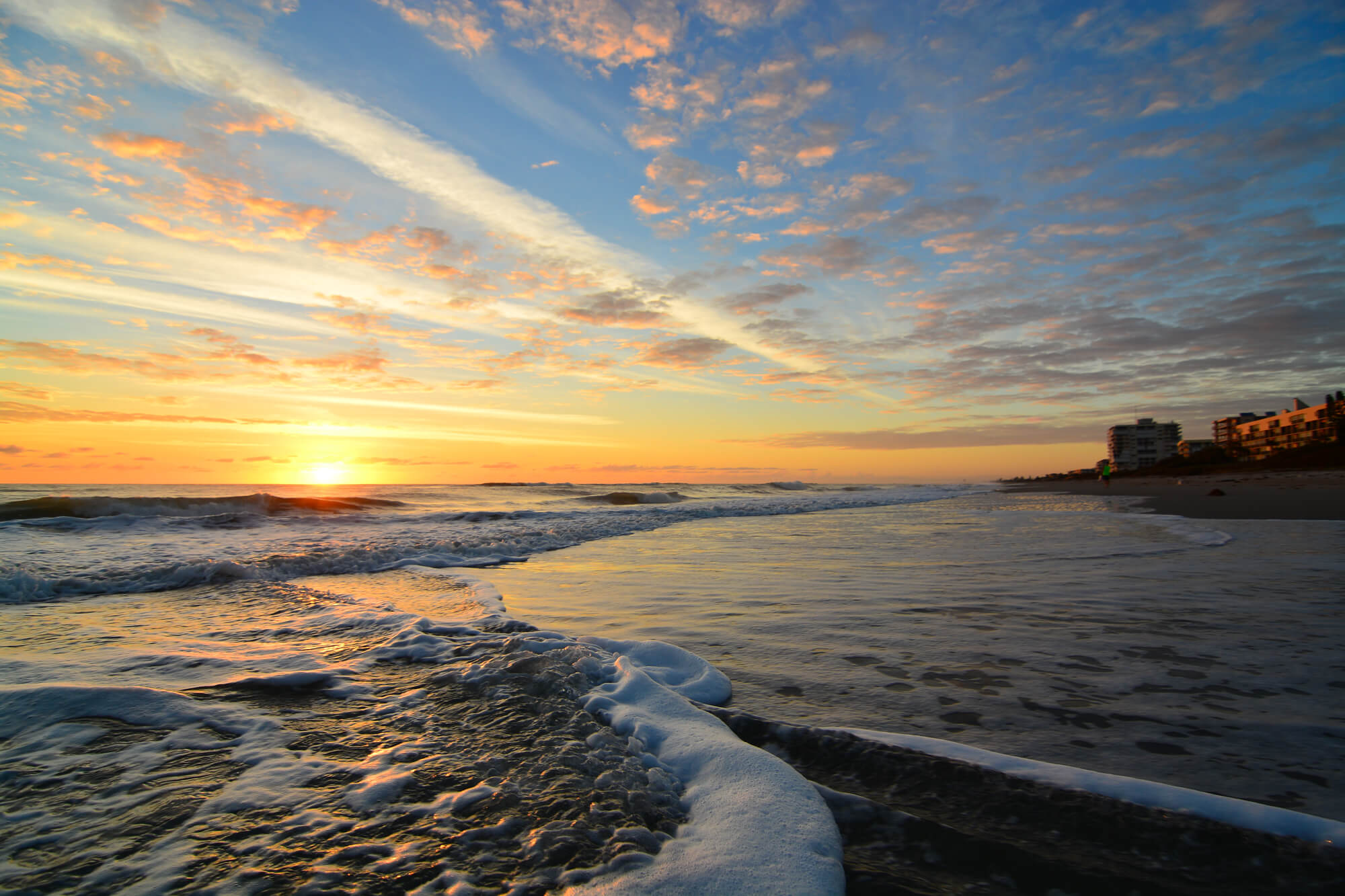 sunrise on Melbourne Beach