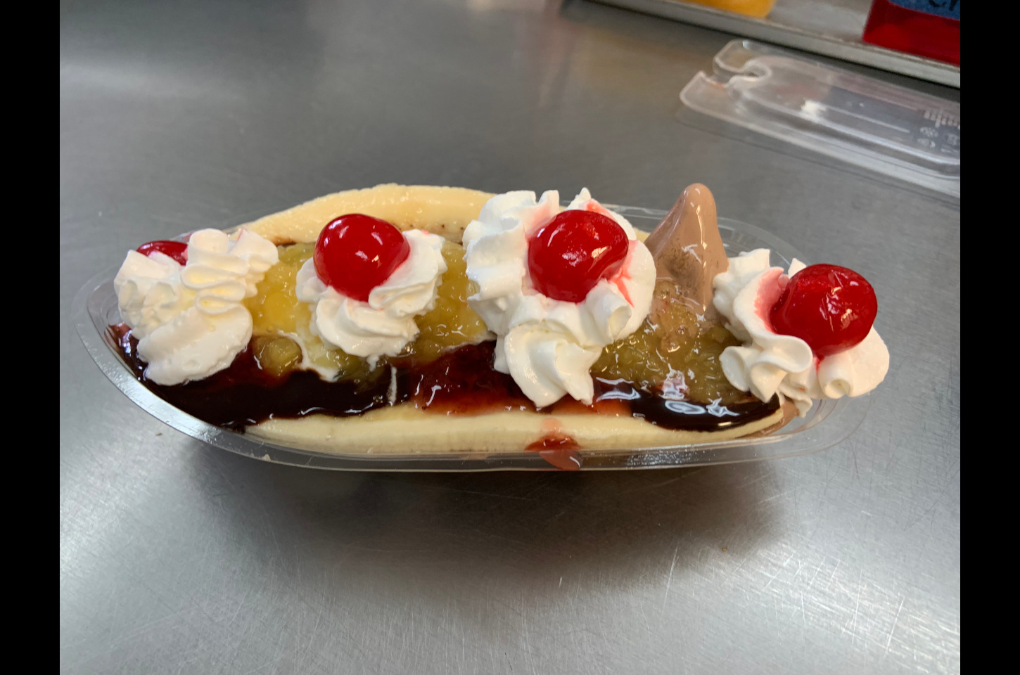 Space Coast Ice Cream Banana Split