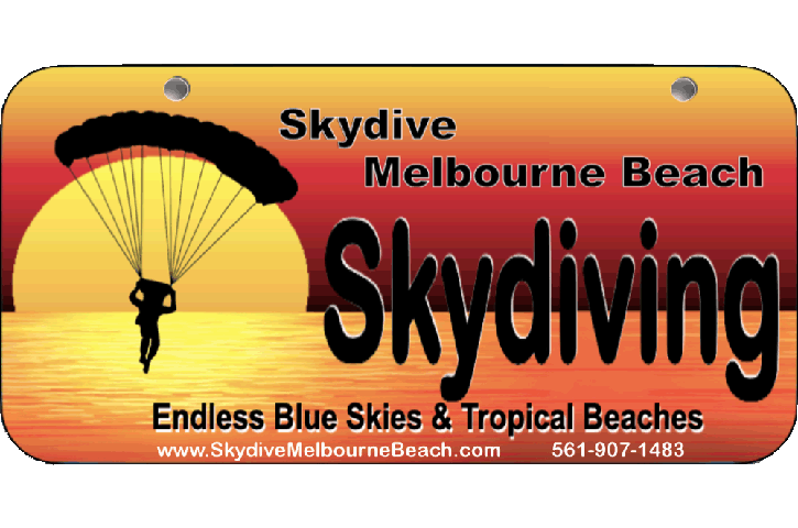Skydive Melbourne Beach Banner