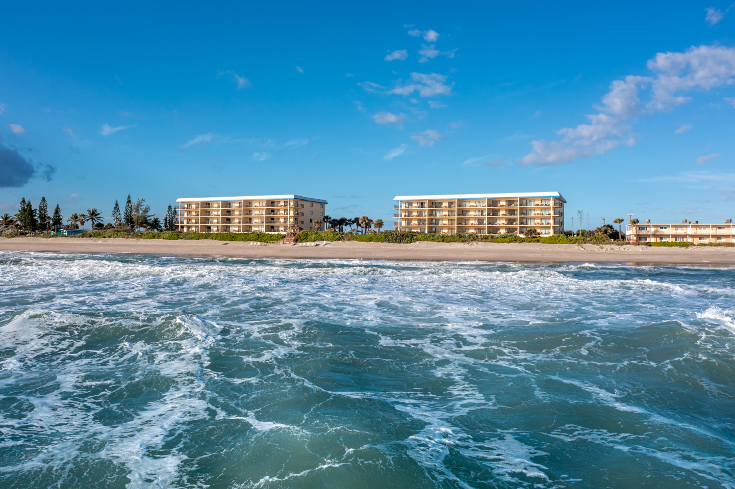 Las Olas Beach Club - Satellite Beach View from Ocean