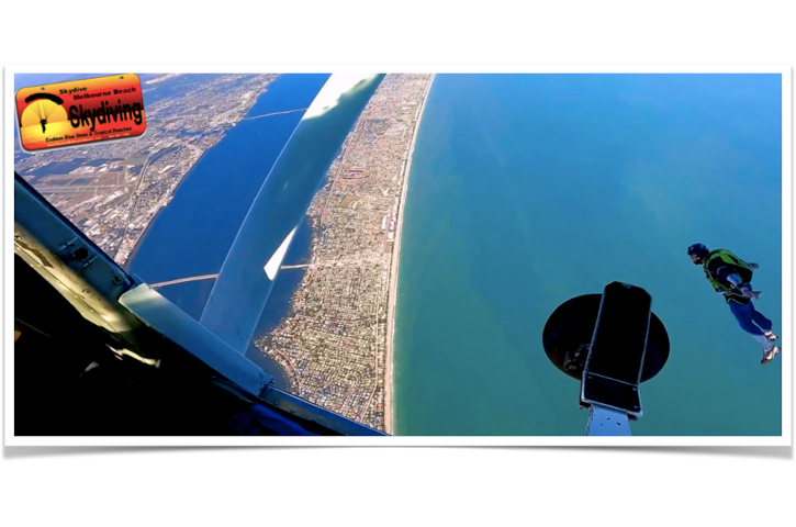 POV from a Skydiver