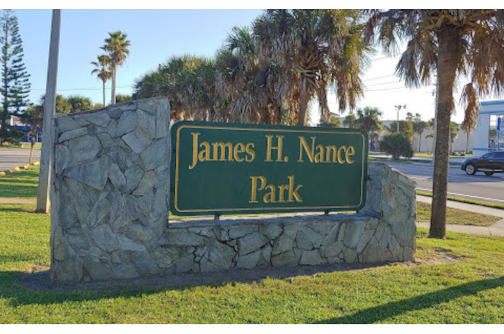 James H. Nance Park Sign