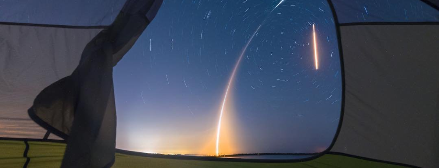 boat tour rocket launch