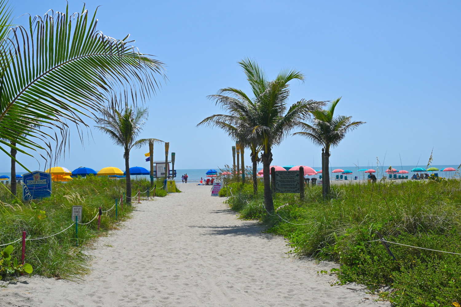 Cocoa Beach Minuteman Entrance