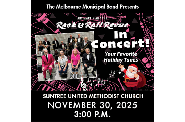 Rock & Roll Revue In Concert Flyer