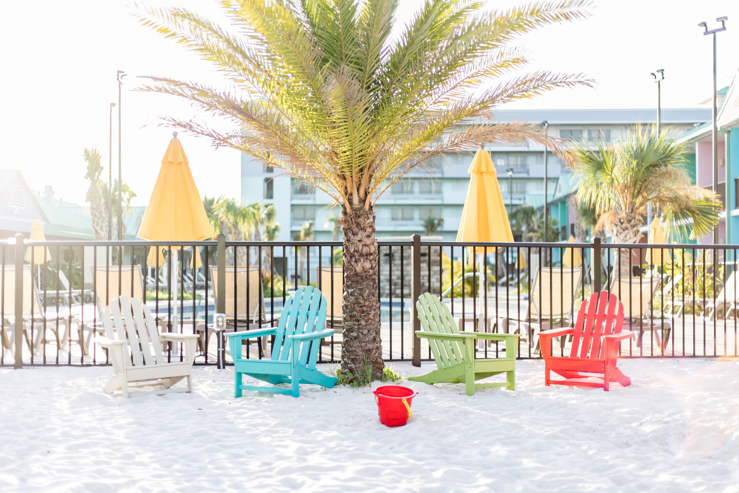 beach chairs