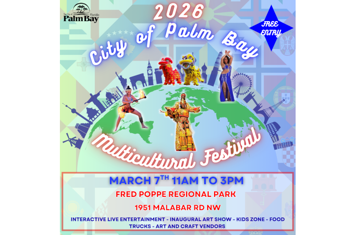 City of Palm Bay's Multicultural Festival Flyer