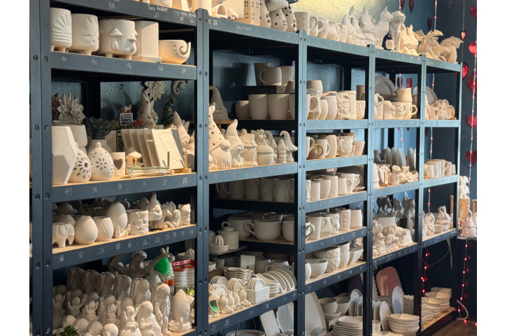 Space Coast Ceramics Interior 1