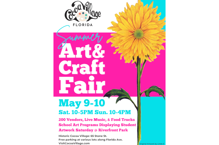 Cocoa Village Summer Art & Craft Fair 2026