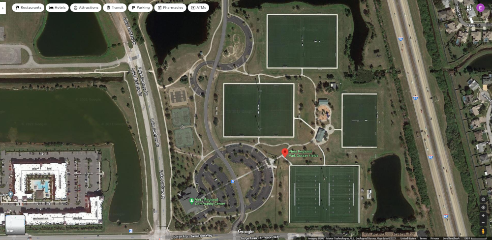 Viera Regional Park Satellite