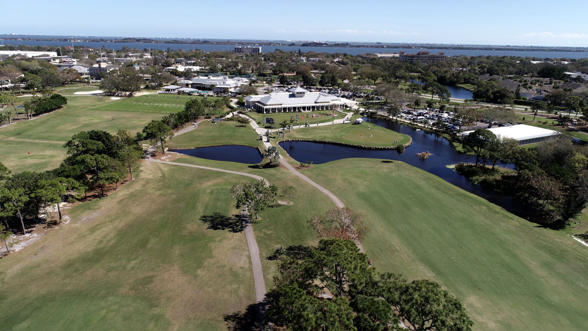 Suntree Country Club from the air
