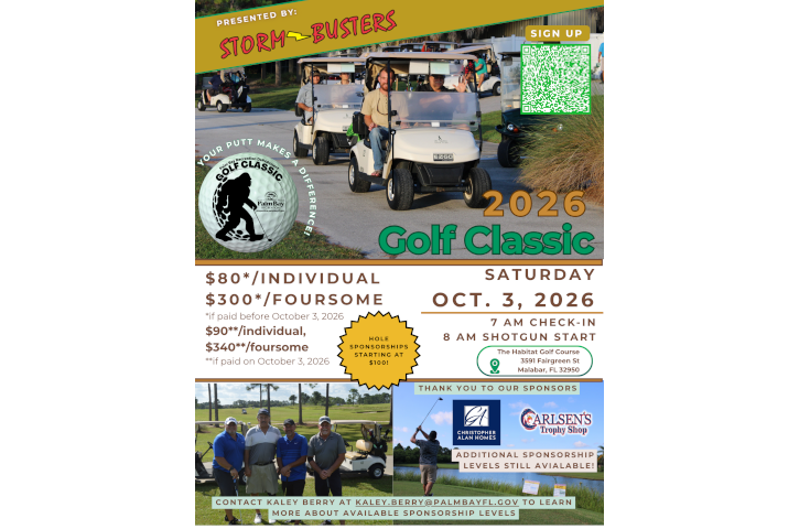 City of Palm Bay Golf Classic Flyer