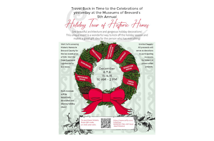 Holiday Tour of Historic Homes Flyer