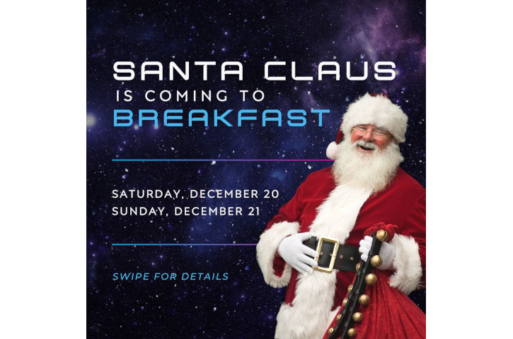 Breakfast with Santa at the Space Bar 4