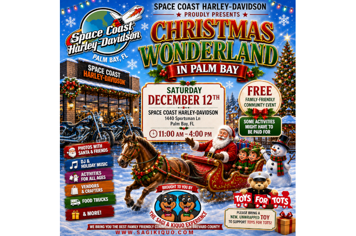 Christmas Wonderland in Palm Bay Flyer