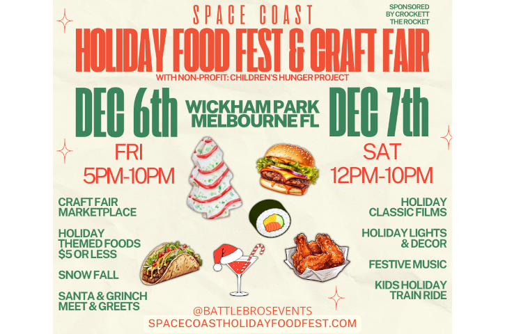 The Space Coast Holiday Food Fest & Craft Fair 2