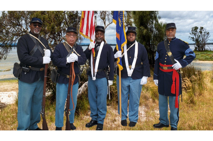 2nd Infantry Regiment US Colored Troops Living History 2025 2