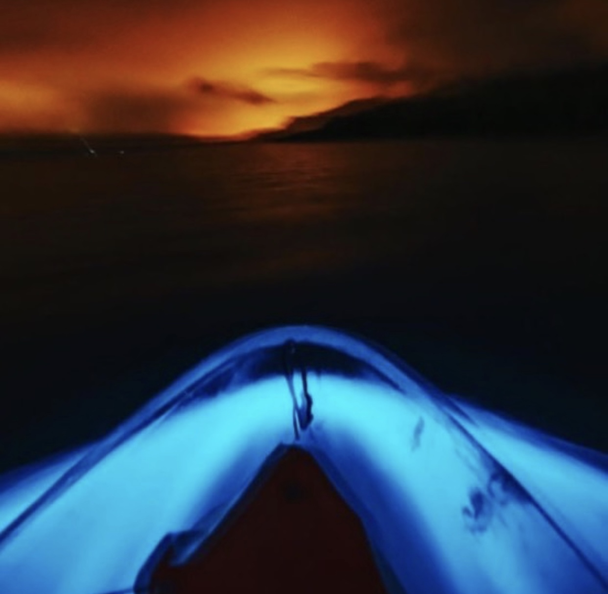 BK Adventure clear kayak bioluminescent tour