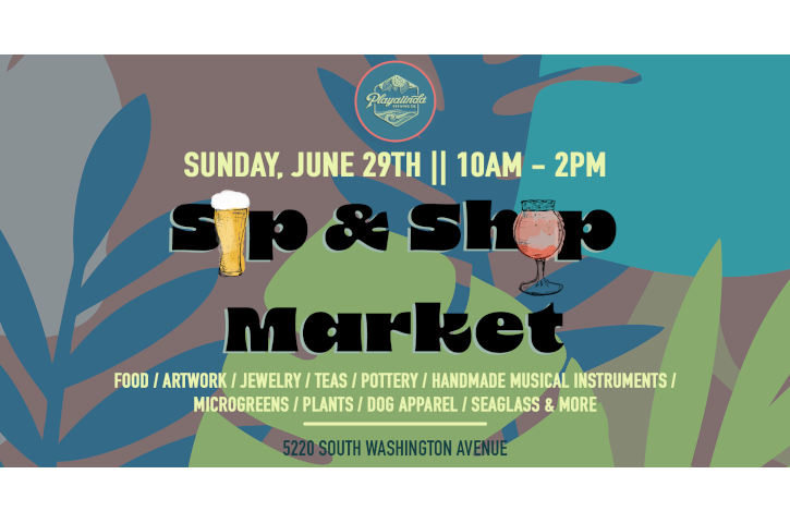 Sip & Shop Market at Playalinda Brewing Company