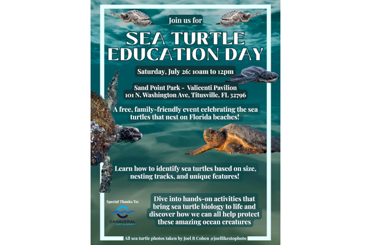 Sea Turtle Education Day Flyer