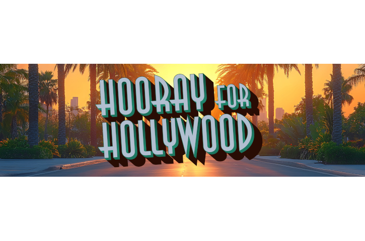 Hooray for Hollywood Banner