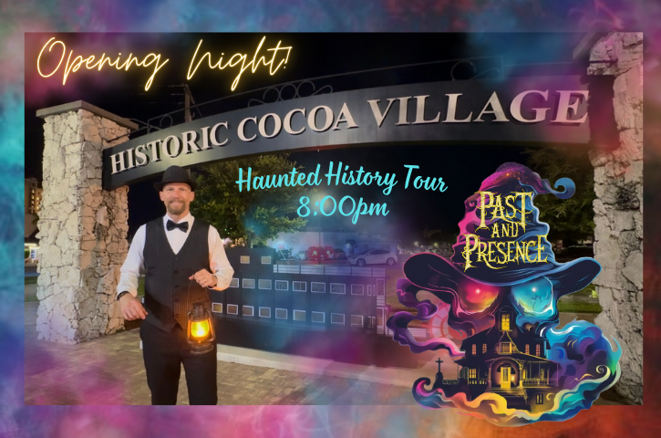 Cocoa Village Haunted History Tour Banner