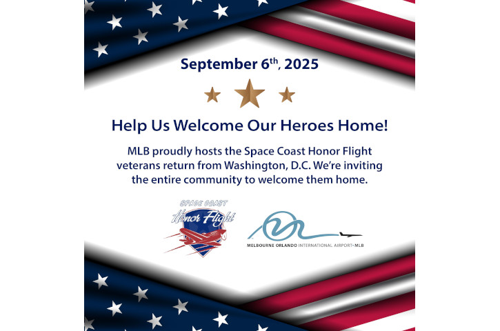 Space Coast Honor Flight Welcome Home Celebration hosted by MLB