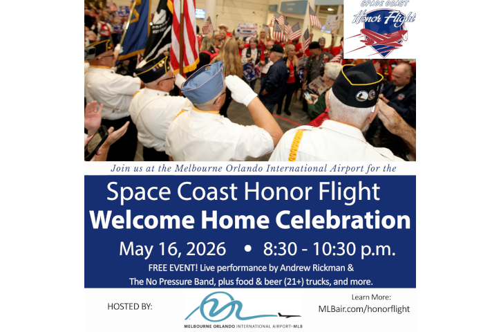 Space Coast Honor Flight Welcome Home Flyer 5-16-26