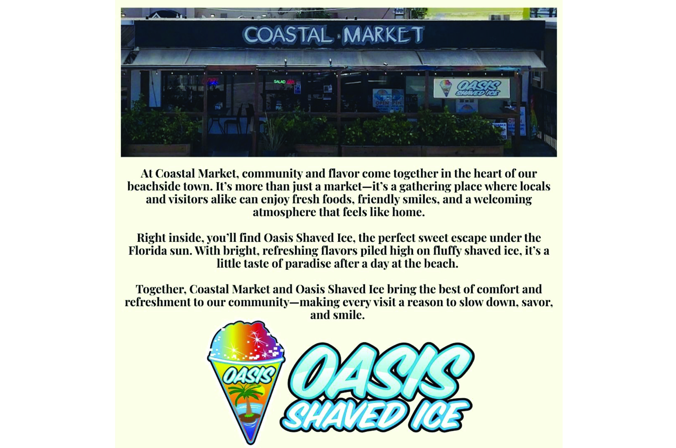 coastal market fall is for foodies 2025