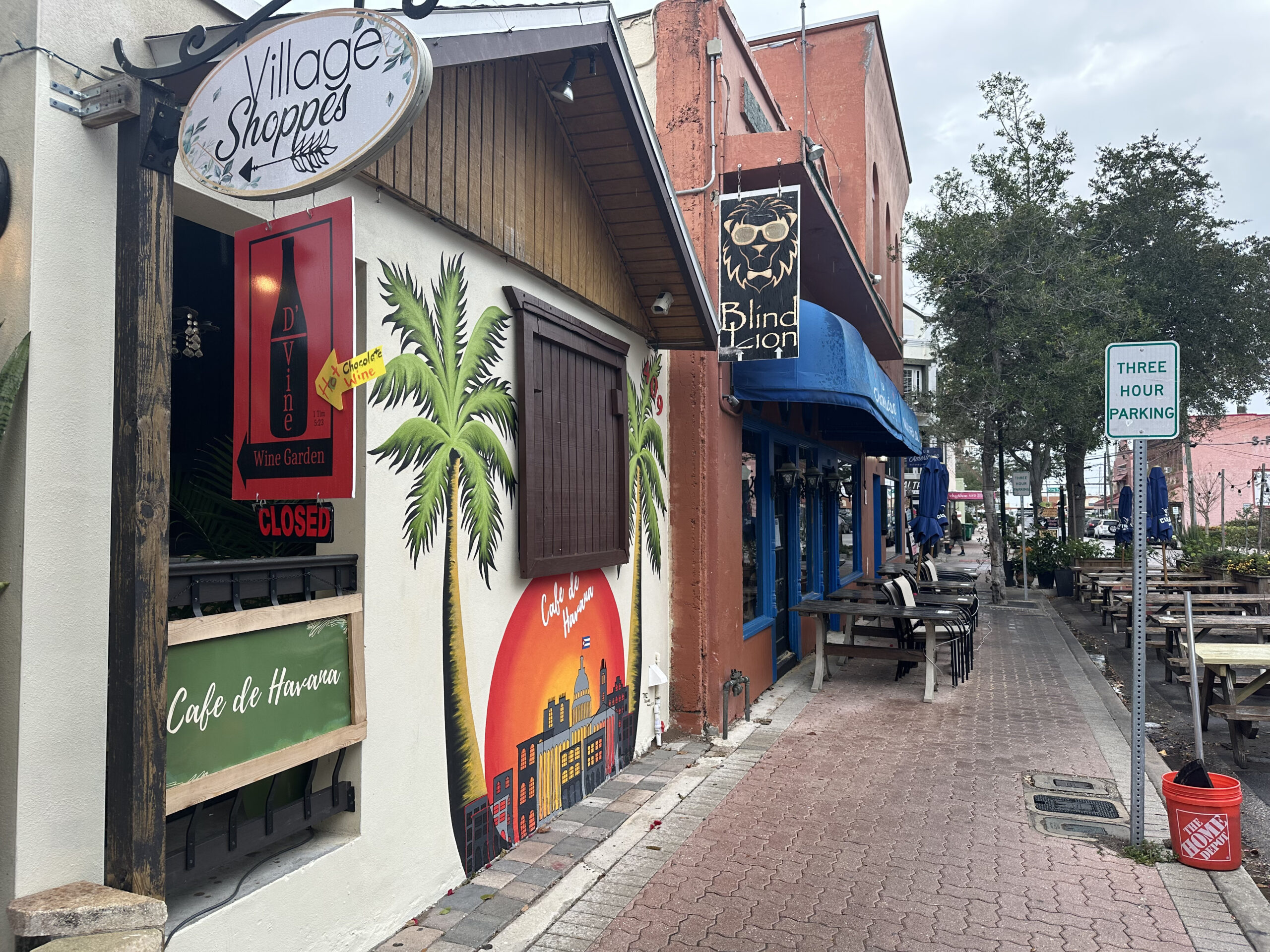 street in Cocoa Village