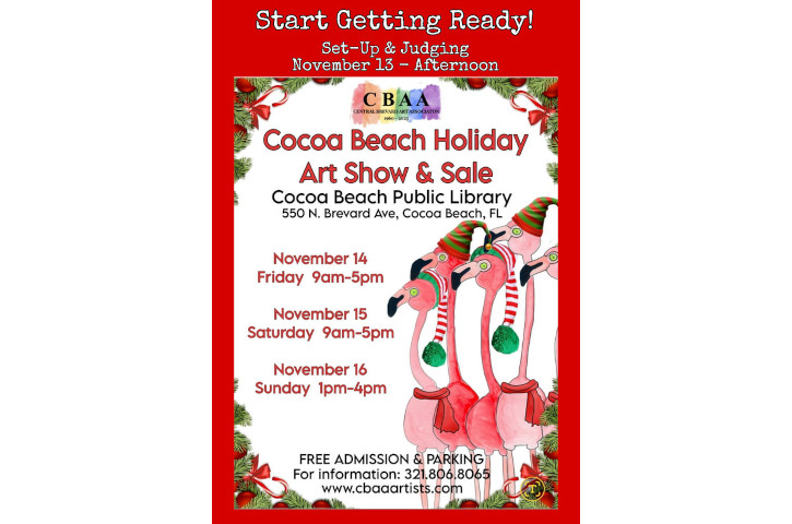 CBAA Holiday Art Show & Sale Flyer