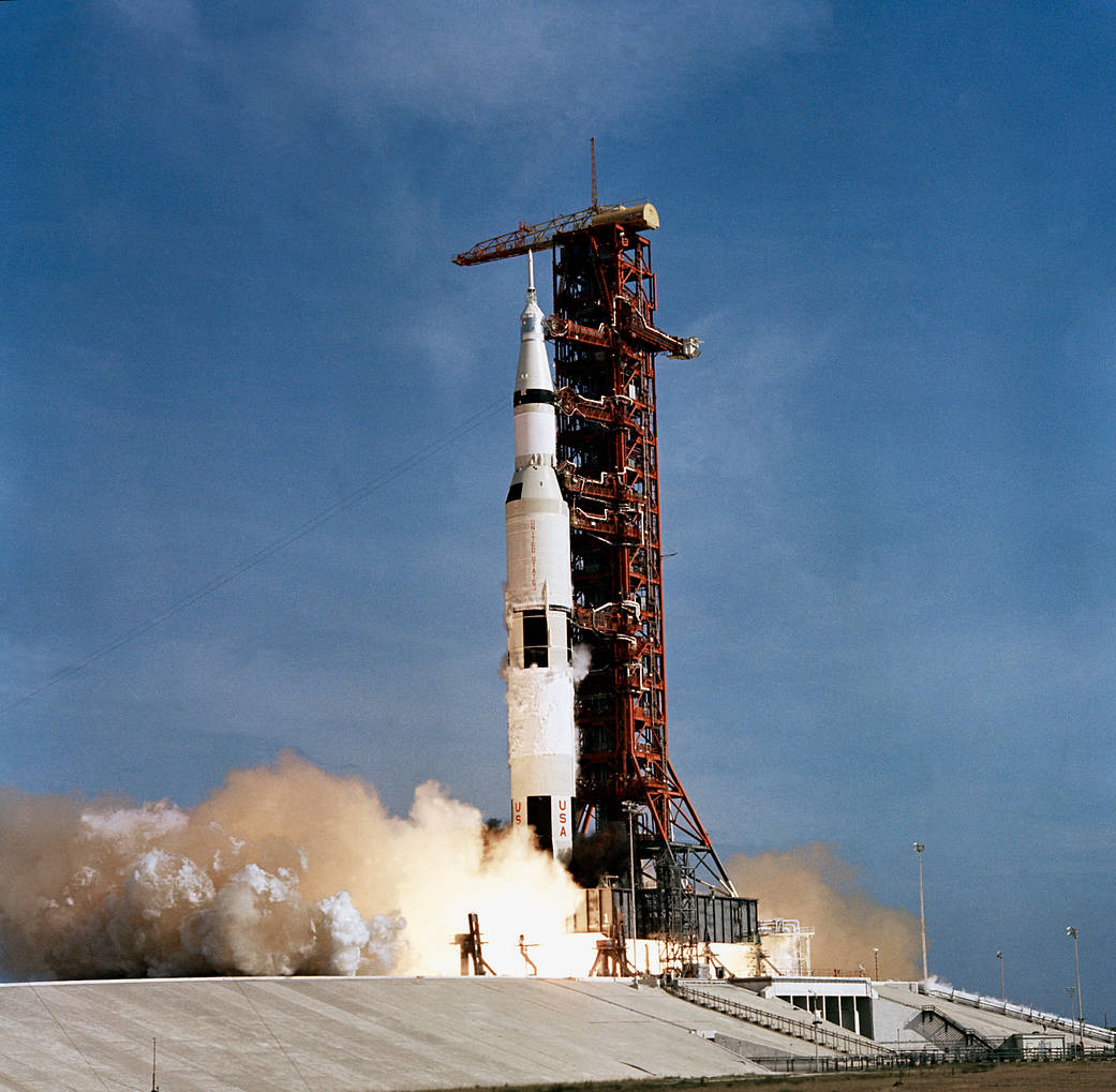 Apollo 11 launch image credit: NASA