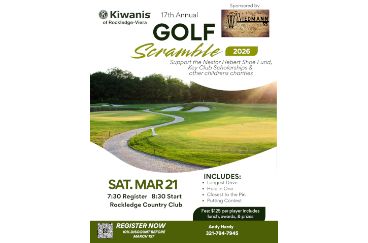 17th Annual Children’s Charities Golf Scramble Flyer