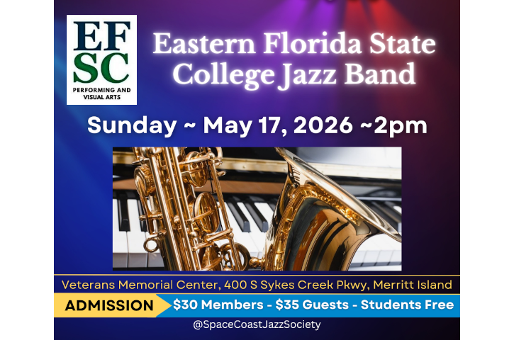 Jazz Concert by the Eastern Florida State College Jazz Band