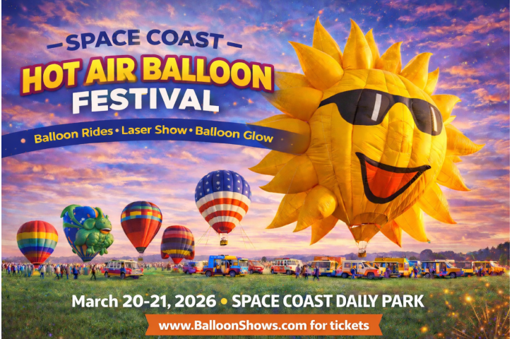 Space Coast Hot Air Balloon Festival Flyer