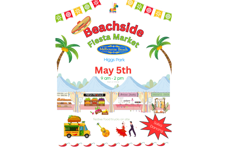 Beachside Fiesta Market Flyer