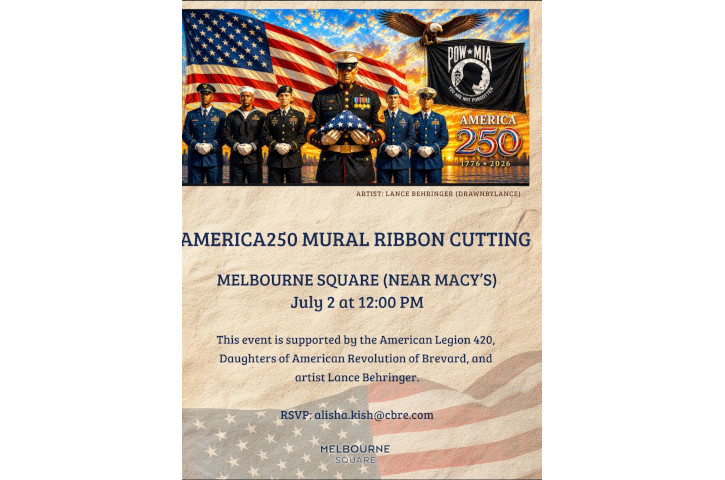 Ribbon Cutting New Mural America 250 Flyer