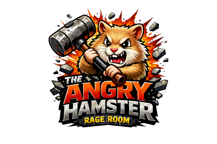 The Angry Hamster Rage Room Logo