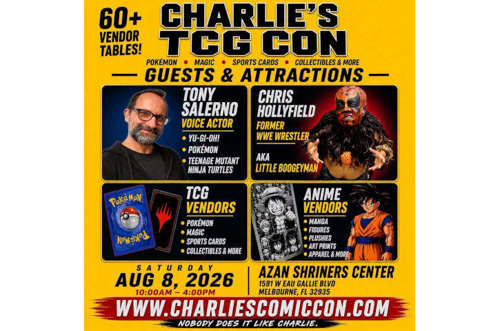 Charlies TCG Con Flyer