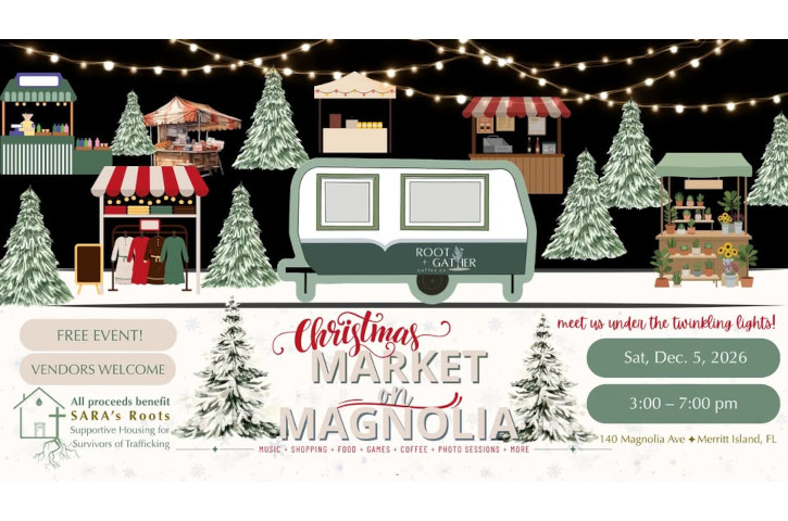 3rd Annual Christmas Market on Magnolia Flyer