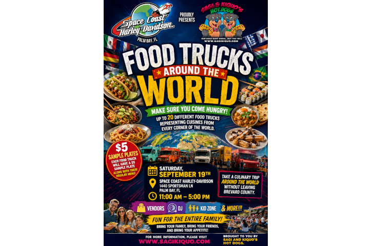 Food Trucks Around The World Flyer