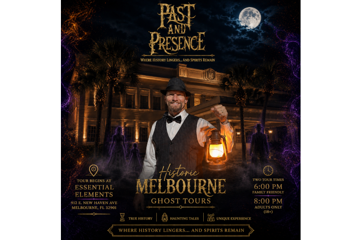 Melbourne Historic Ghost Tours Opening Night Flyer